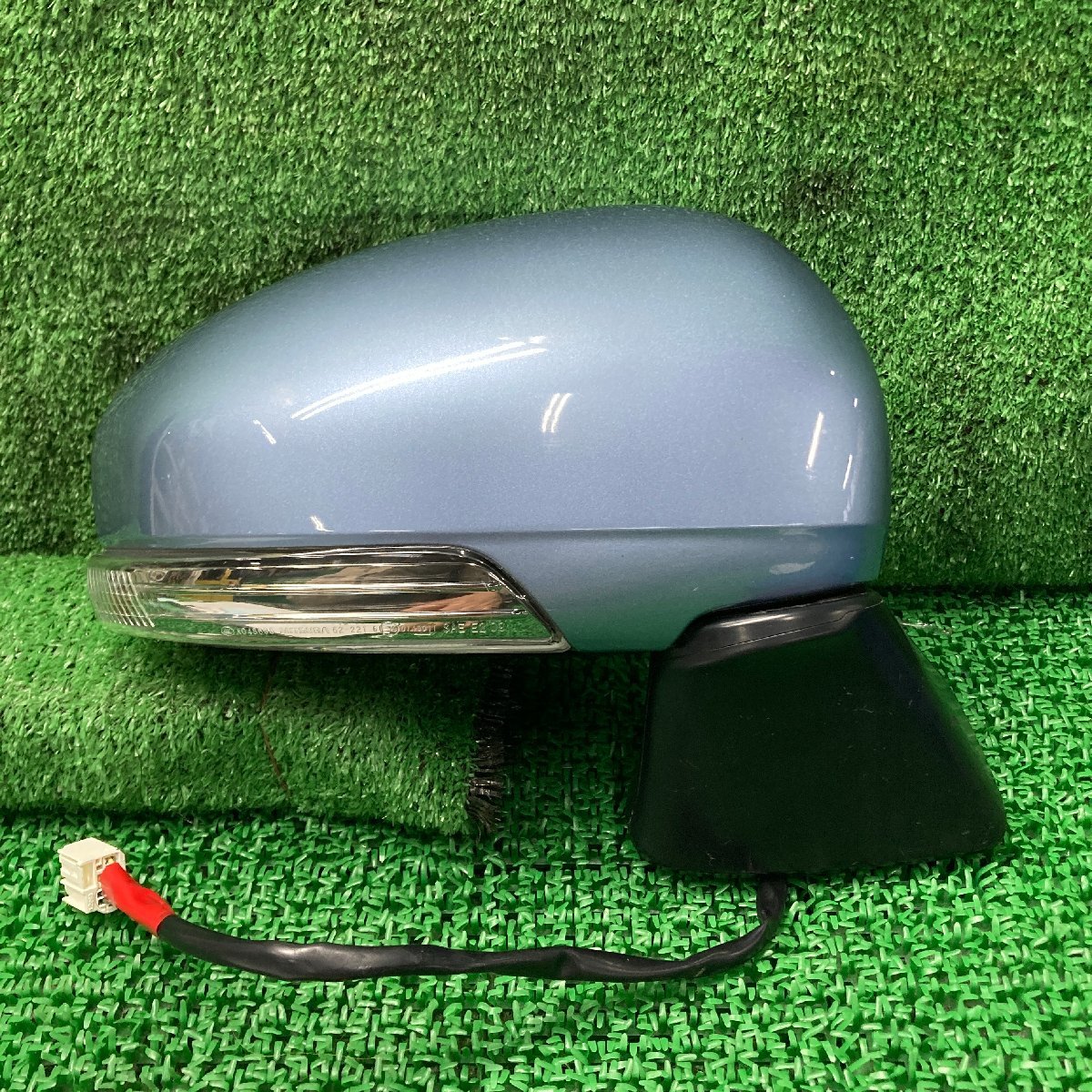 ♪♪ラクティス X NSP120 右 ドアミラー サイドミラー カプラ1ヶ7P カラー 8S7 ブルー系(W0543)♪♪拍卖