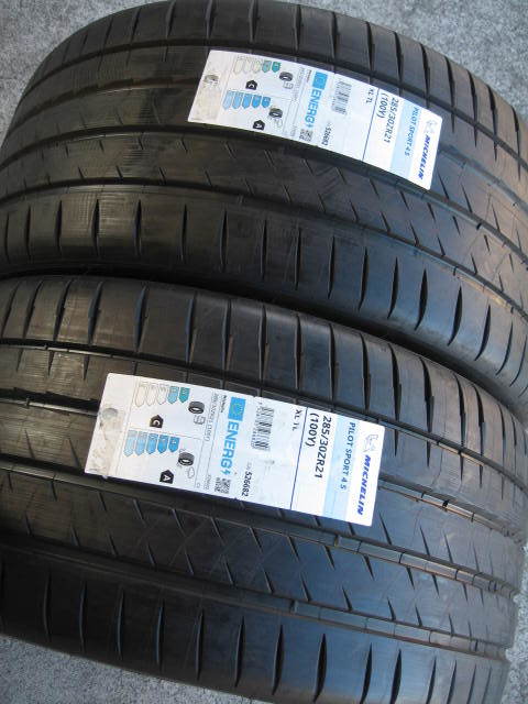 ☆新品激安☆ミシュラン PS4S 285/30ZR21 2本拍卖