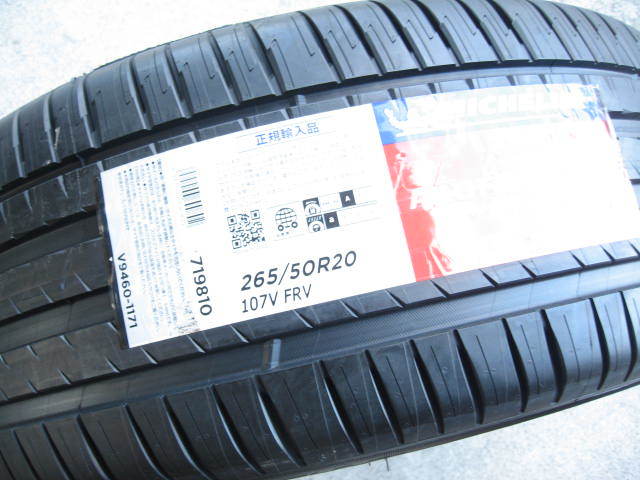 ☆新品激安☆ミシュラン PS4 SUV 265/50ZR20 1本拍卖