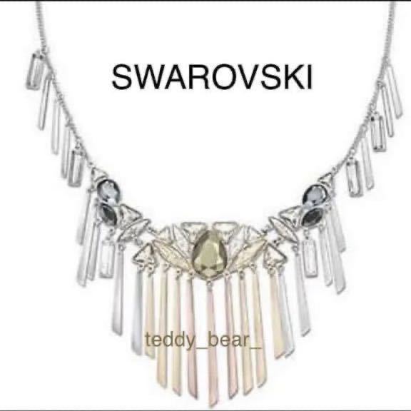 送料無料 美品 SWAROVSKI スワロフスキー ネックレス チョーカー ミランダカー 箱付き 拍卖