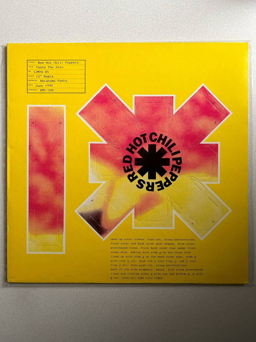 希少12inch「 レッド・ホット・チリ・ペッパーズ( RED HOT CHILI PEPPERS ) / テイスト・ザ・ペイン( TASTE THE PAIN )」拍卖