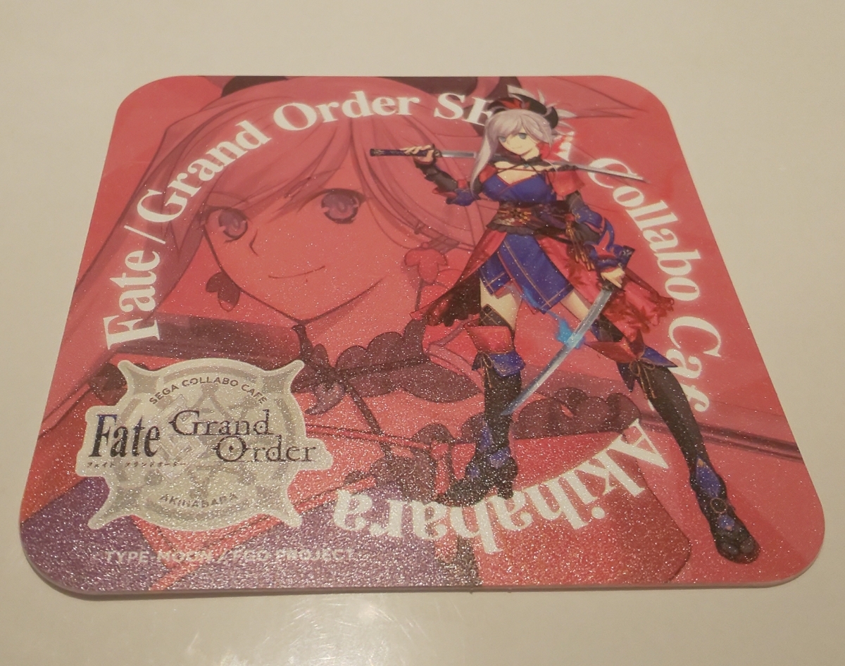 ♪『Fate/Grand Order』♪♪FGO♪セガコラボカフェ♪コースター♪拍卖