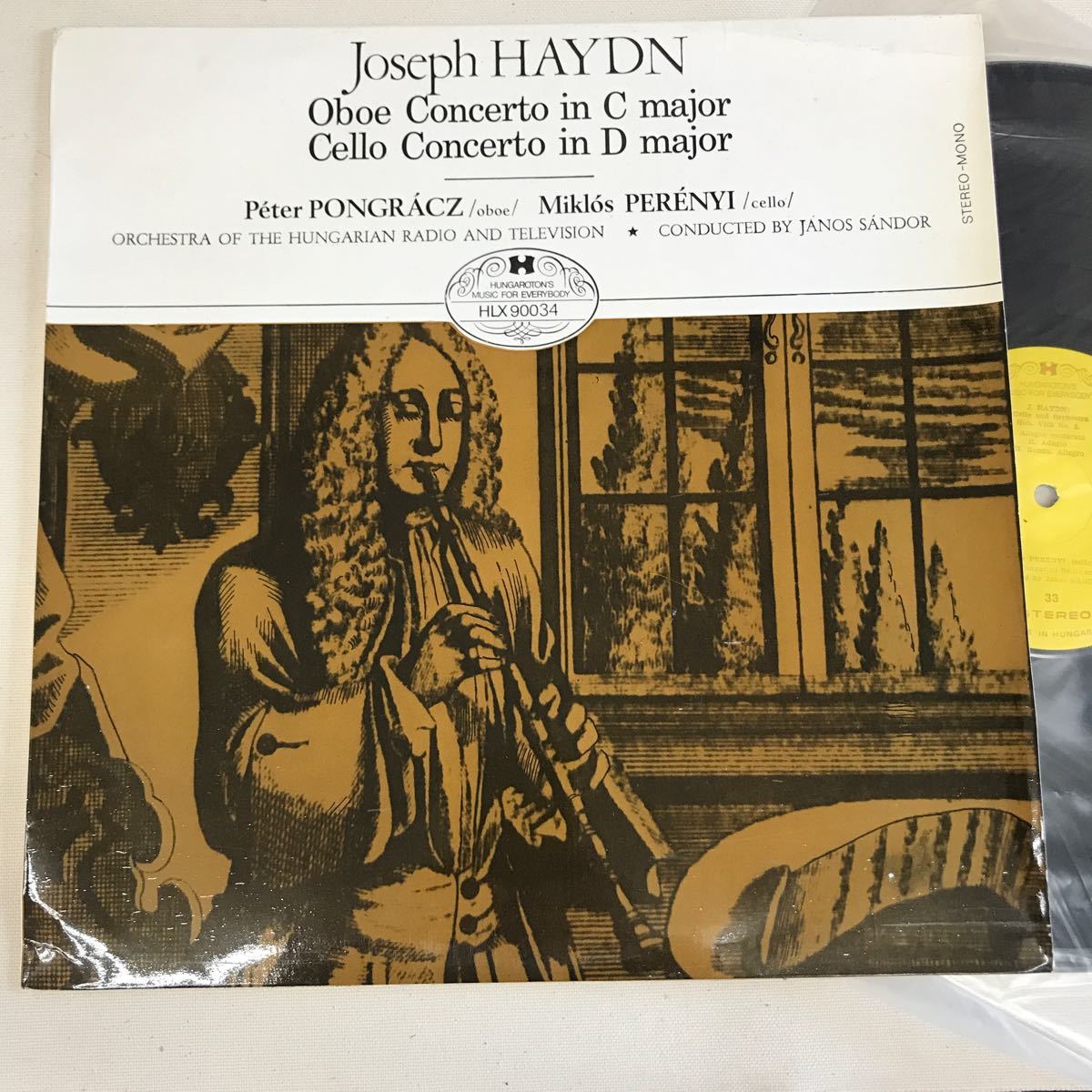 美品 ハンガリーHUNGAROTON ペレーニ ハイドン チェロ協奏曲 ポングラツ ハイドン オーボエ協奏曲拍卖