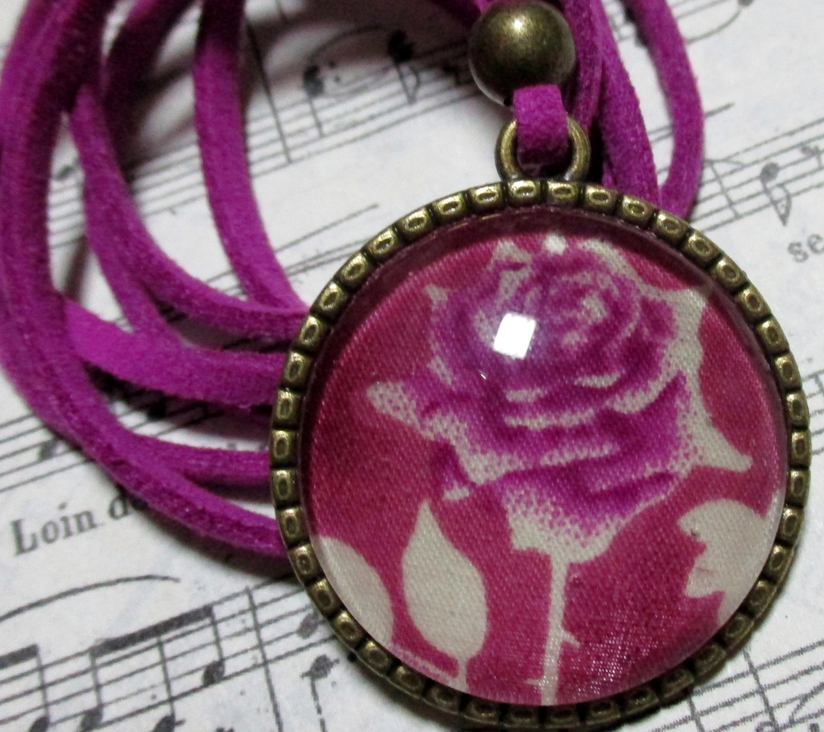 *リバティ YOSHIE ヨシエ ネックレス*チョーカー 薔薇 バラ ばら ローズ拍卖