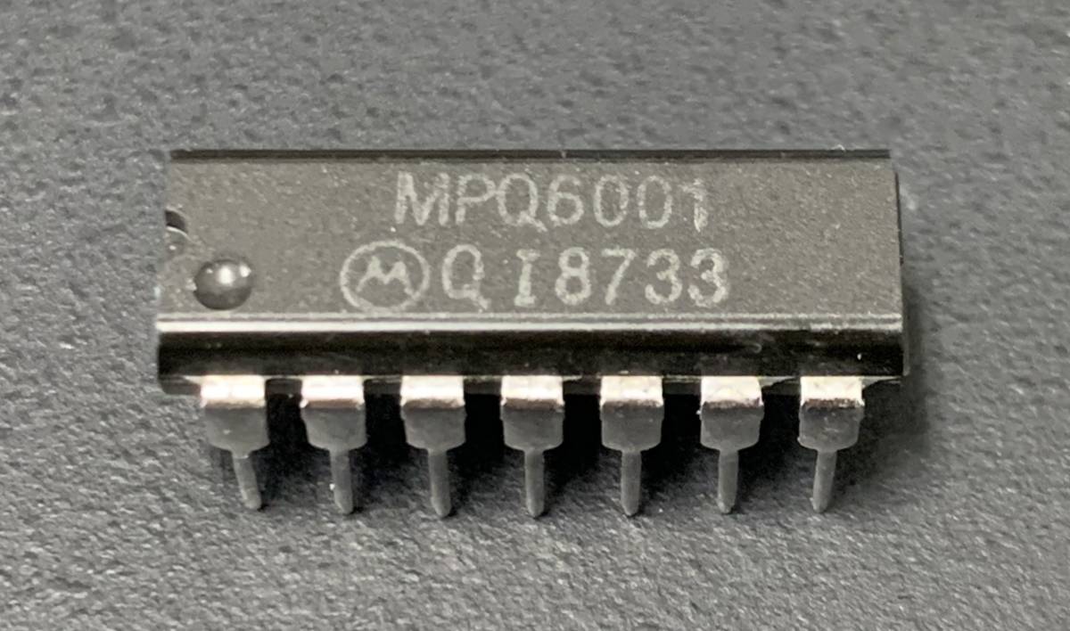 MPQ6001 1個 米国モトローラ製 未使用新品拍卖