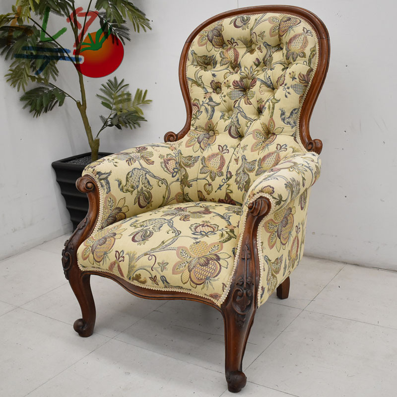 アンティーク・ロココ風アームチェア W720 2019102301拍卖