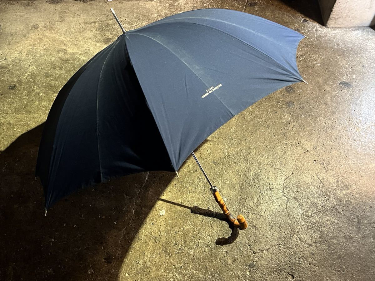 tricot COMME des GARONS 80’s 90’s Bamboo Handle Umbrella トリココムデギャルソン 1980’s 1990’s バンブーアンブレラ拍卖