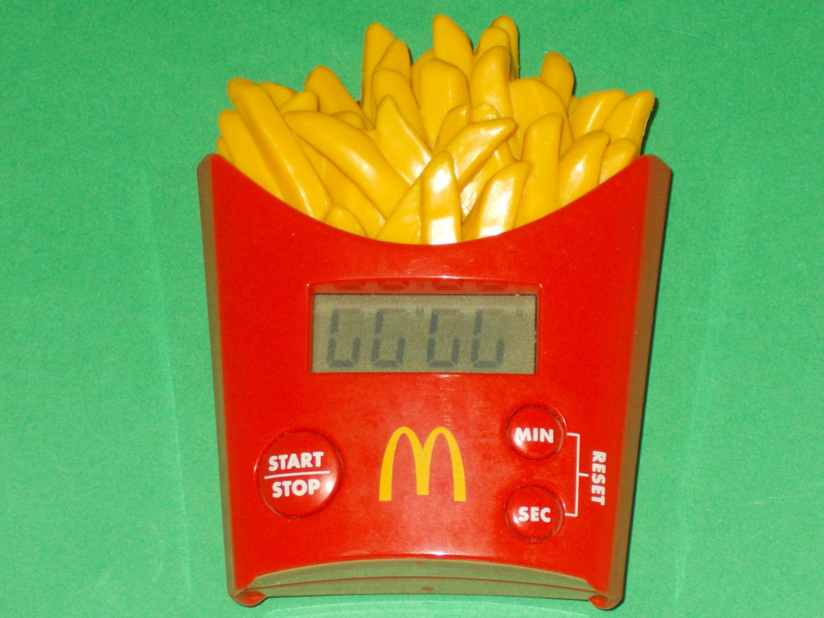 ジャンク★McDonald's マクドナルド マック★ポテトタイマー★キッチンタイマー★ティロリティロリ♪★2020年度のマクドナルド福袋グッズ★拍卖