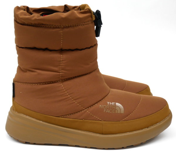 送料無料 ノースフェイス ウィメンズ ヌプシブーティーウォータープルーフVIII NFW52272 PB:パインコーンブラウン 5(22.0)拍卖