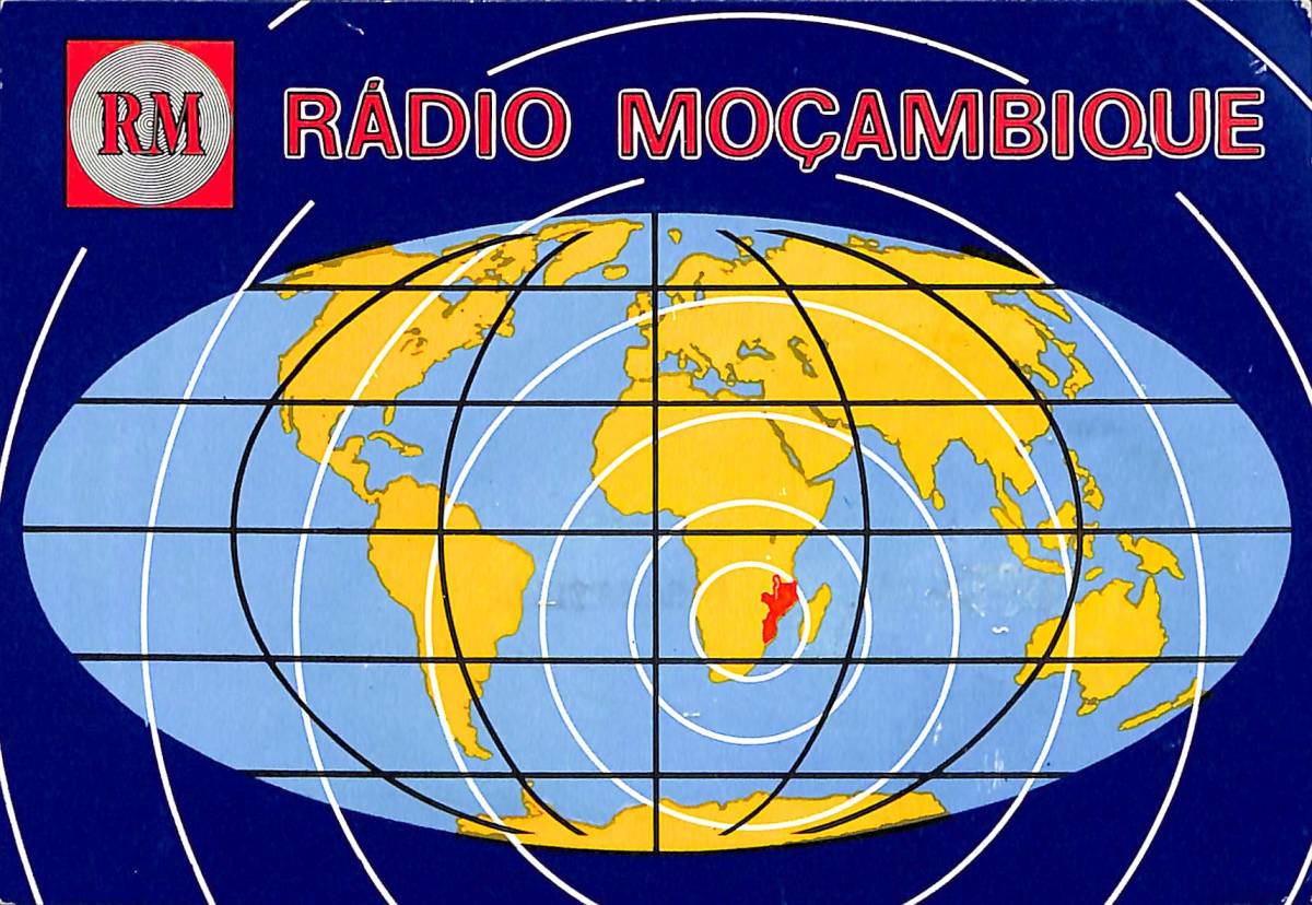 BCL★入手困難★希少ベリカード★南アフリカ★RM・ラジオ・モザンビーク★RADIO MOCAMBIQUE★1985年拍卖