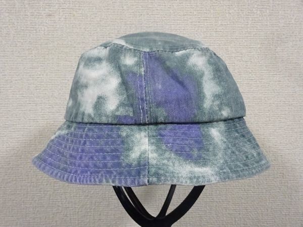 Z エルソニック Z キッズ・ボーイズ バケットハット 美模様 スタイルハット サイズ56cm キャップ 帽子 デニム拍卖