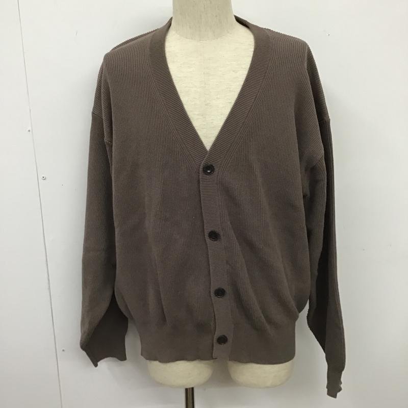 WYM LIDNM M ウィム バイ リドム カーディガン 長袖 WYcd484 WIDE AZE CARDIGAN Cardigan 灰 / グレー / 10103772拍卖