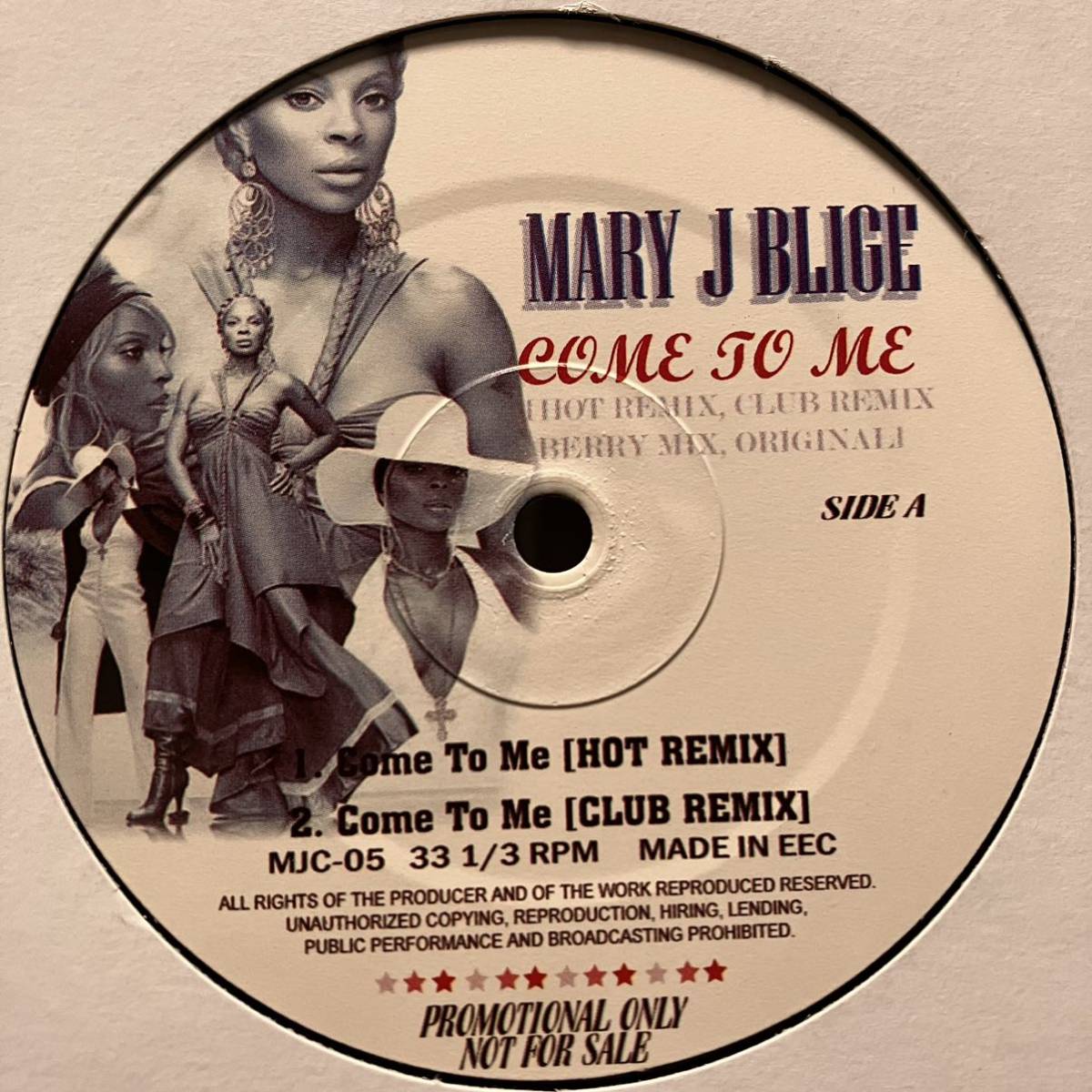 【この盤オンリーRemix】Mary J. Blige / Come To Me Hot Remix Right Here Beat Berry Mix Notorious B.I.G.拍卖