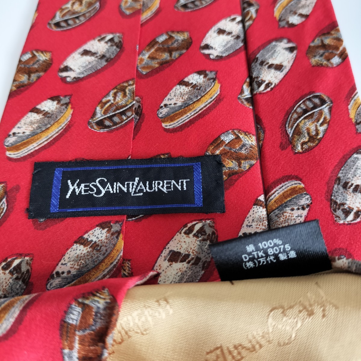 イヴサンローラン(YVES SAINT LAURENT)貝柄ネクタイ拍卖