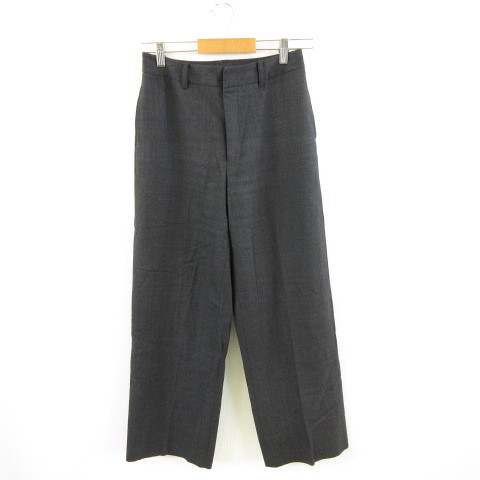 パーソンズ PERSON'S ANCHOR WOMAN パンツ スラックス ストレッチ グレー 7 *A530 レディース拍卖
