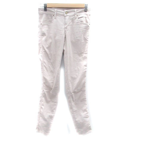 リー LEE カラーパンツ スキニーパンツ ロング丈 S ピンク /HO13 レディース拍卖