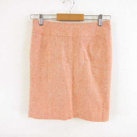 レイリーゼ REI RISEE スカート ミニ タイト オレンジ *T876 レディース拍卖