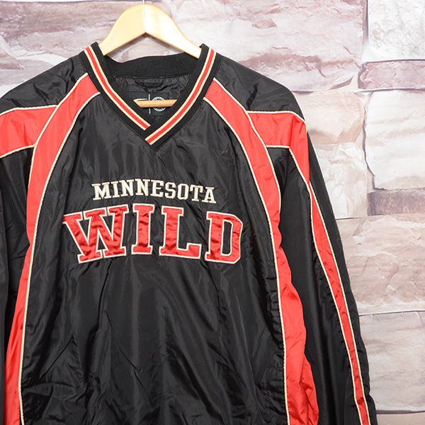 AK846 G-Ⅲ SPORTS NHL カールバックス L 裄丈95 MINESOTA WILD メール便可 xq 拍卖