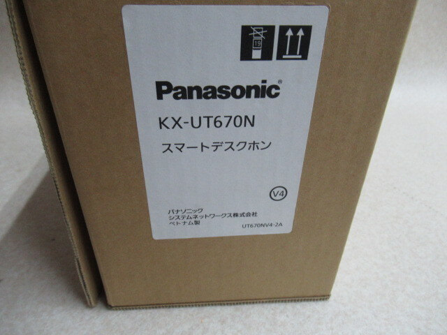 【未使用品】 KX-UT670N パナソニック スマートデスクホン SIP電話機 【ビジネスホン 業務用 電話機 本体】拍卖