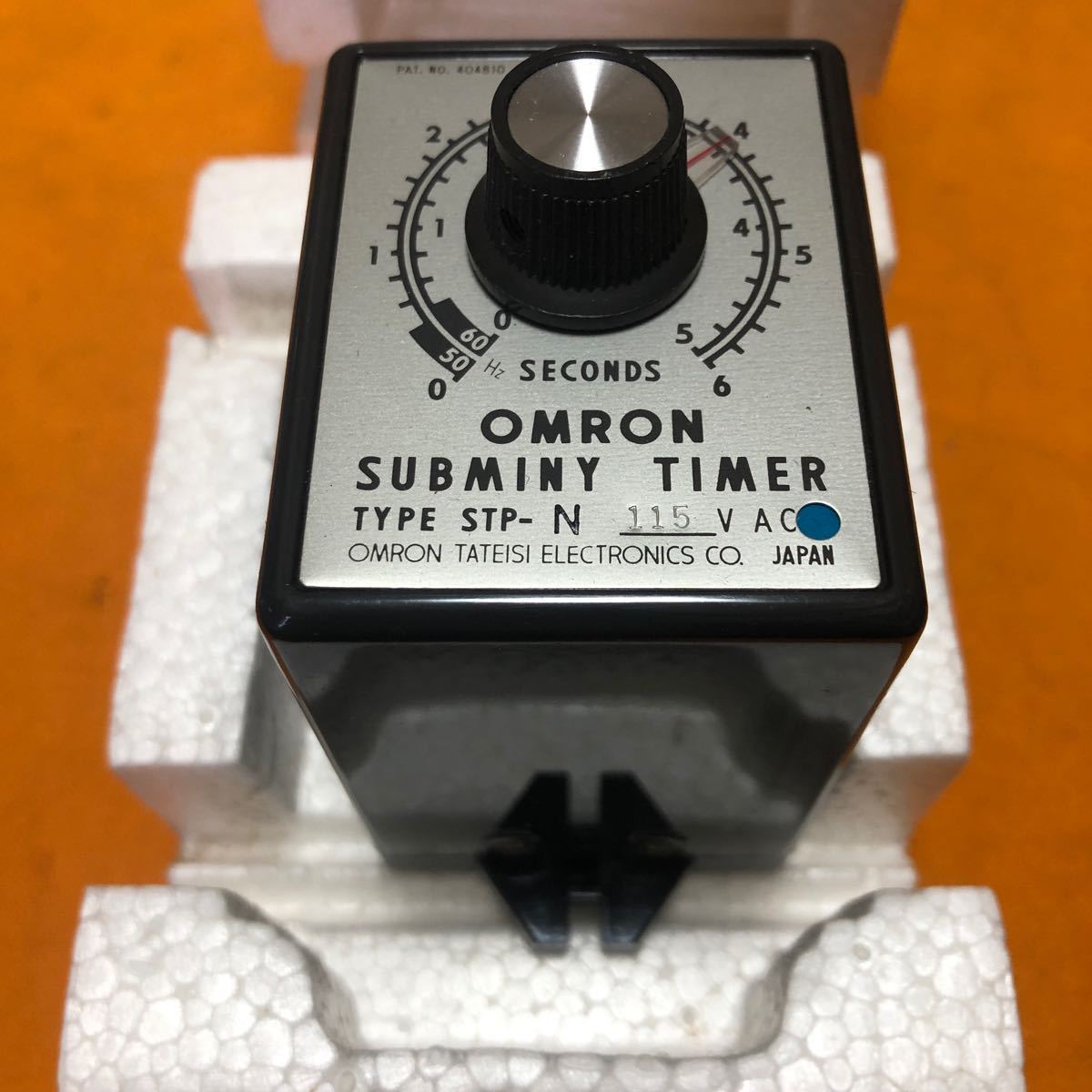 OMRON TIME DELAY SUBMIY TIMER 115V/5〜6sec拍卖