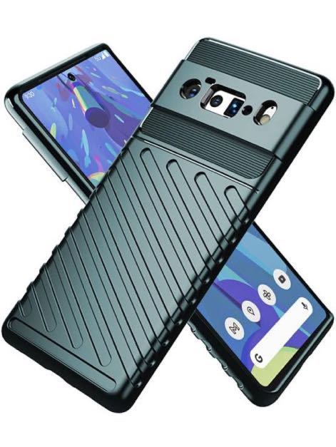 c-282 Google Pixel 6 Pro ケース カバー 耐衝撃 質感 TPU シンプル 耐久性 指紋防止 薄型 MIL規格(グリーン)訳あり拍卖
