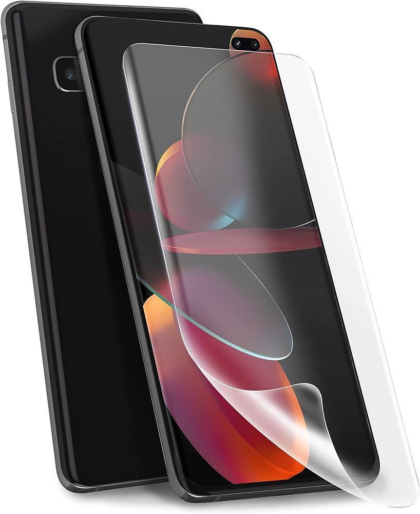 c-457 1枚入りGalaxy S10Plus フィルム 保護フィルム 【指紋認証対応】 SCV42 全面 保護 シート SC-04L TPUフィルム拍卖