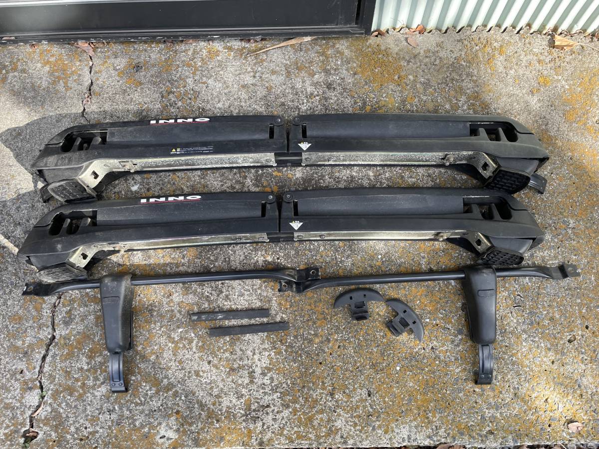 鍵なし イノー INNO スキーキャリア ルーフオン専用 UH470拍卖