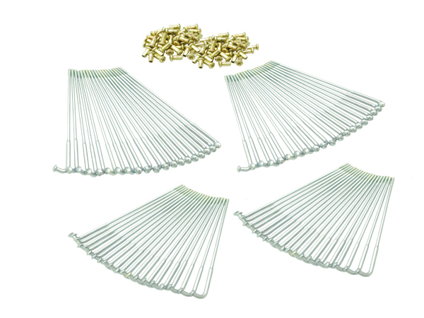 72-5107 KH250 KH400 ユニクロ 前後1台分 スポークセット拍卖