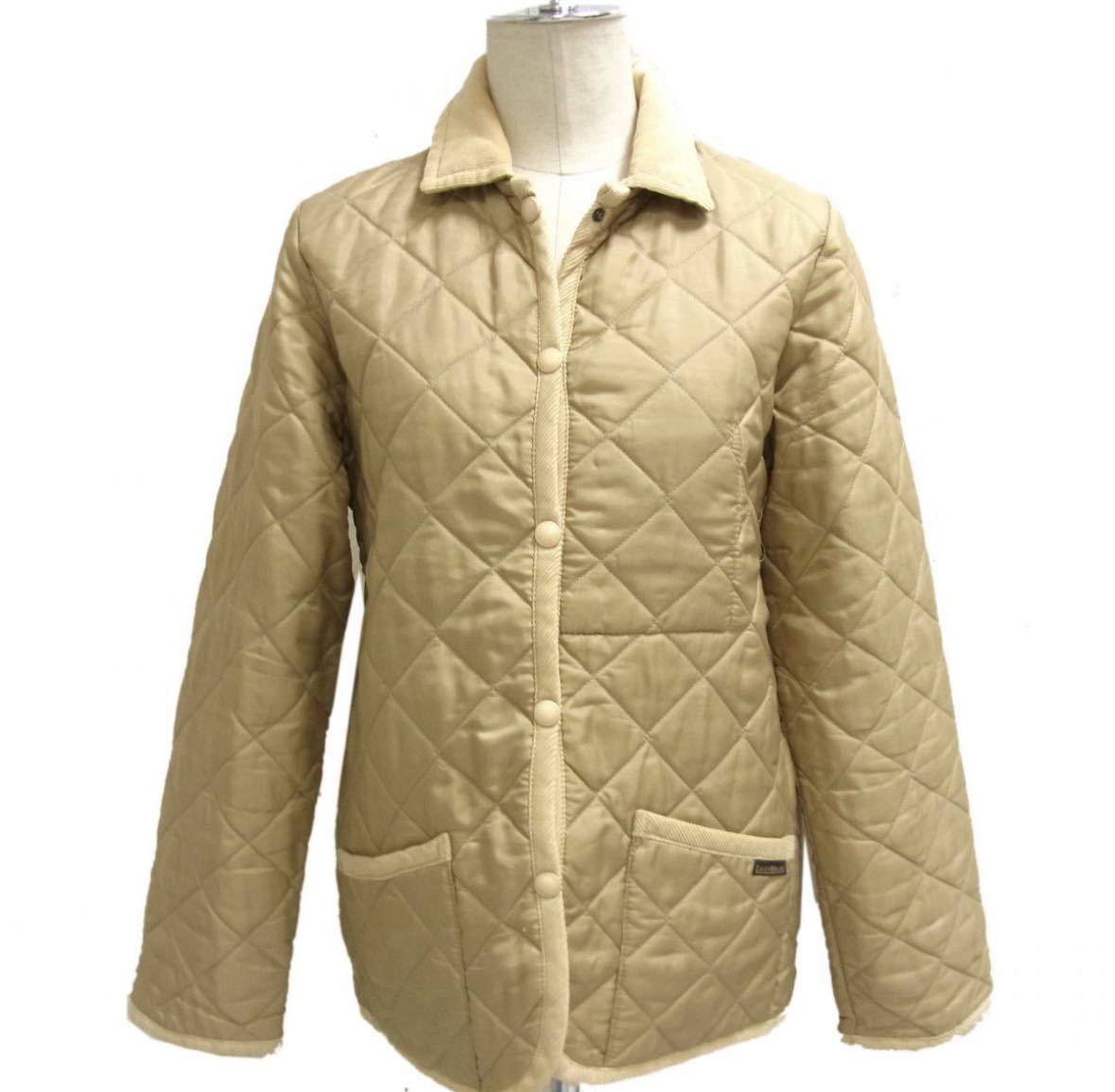 良品 価格7万円程◆LAVENHAM キルティングジャケット レディースS相当拍卖