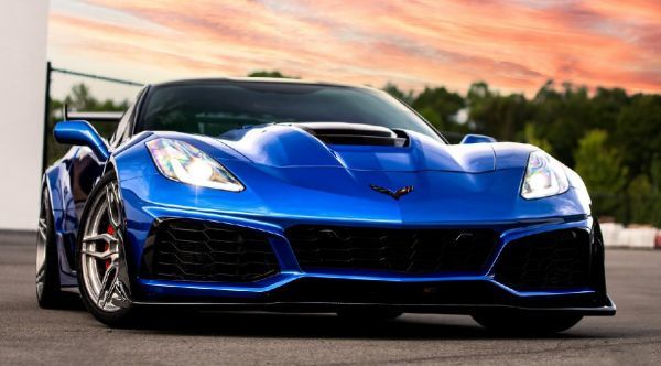 ★シボレー C7 コルベット用 ZR1タイプ PPウレタンフロントバンパーエアロセット/カナード/フロントスポイラー/メッシュネット/Z51/Z06拍卖