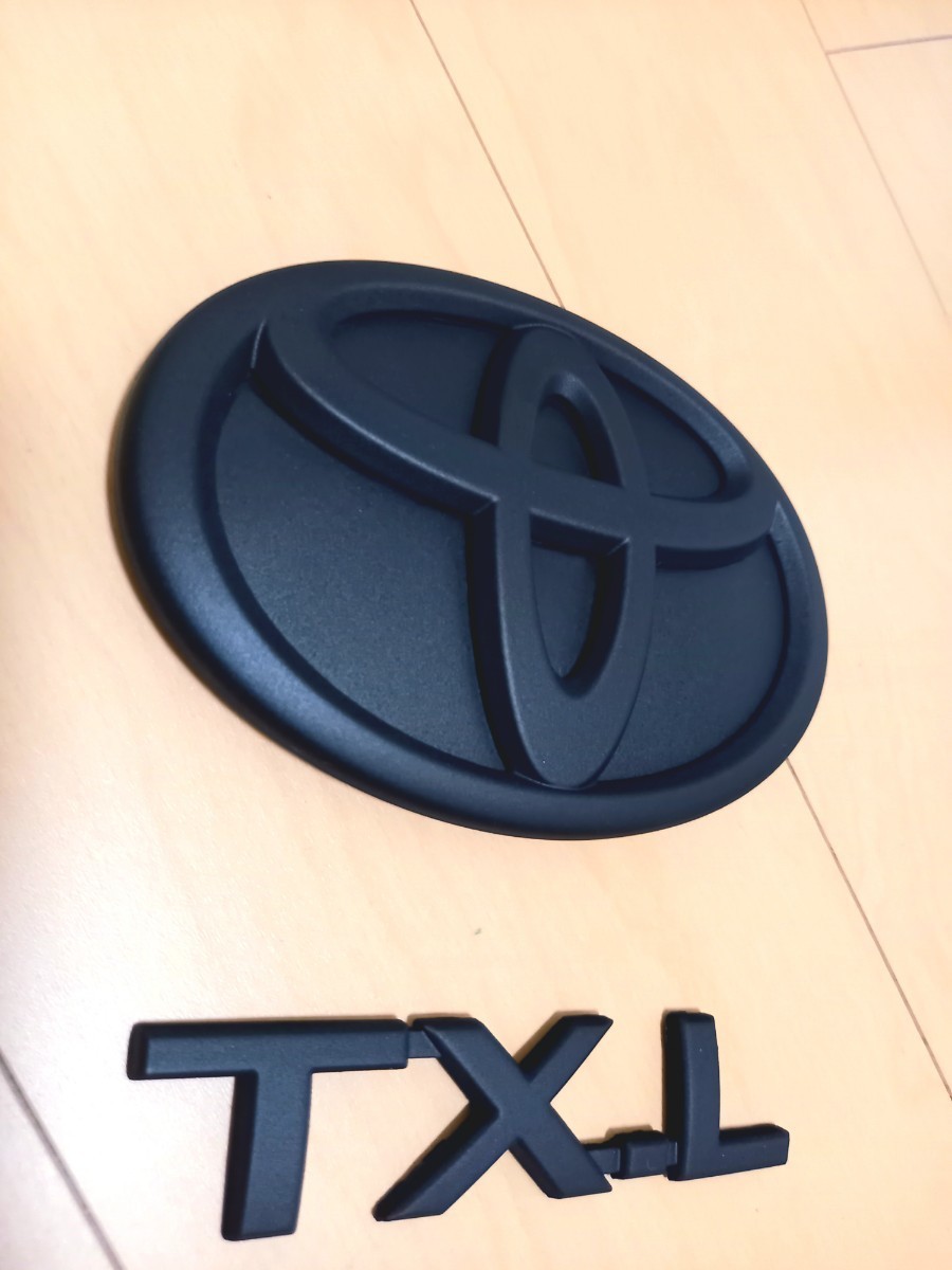 トヨタ ランドクルーザー プラド マッドブラックエンブレム ブラックエンブレム マットブラック トヨタ拍卖