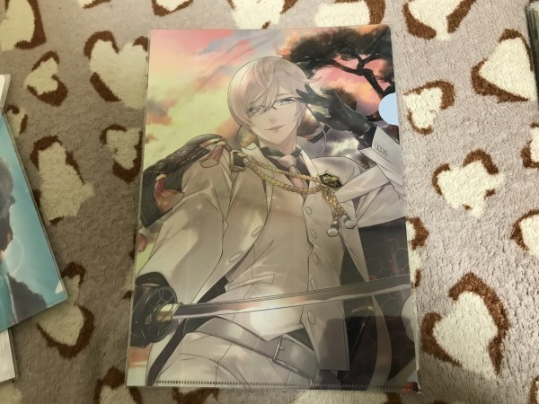 081クリアファイル 刀剣乱舞 とうらぶストア限定 二周年記念祝画 亀甲貞宗拍卖