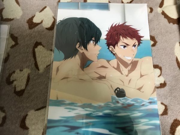 049クリアファイル 劇場版 Free!-Timeless Medley- 約束」京アニ  前売り券特典 郁也 旭拍卖