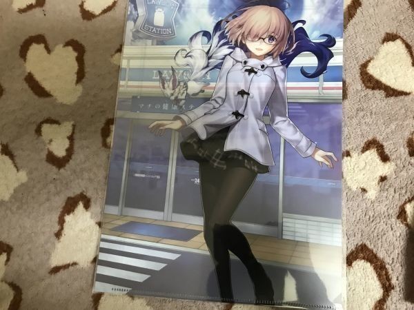 073クリアファイル FGO Fate Grand Order ローソンHMV限定 マシュ拍卖