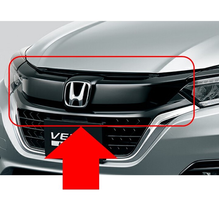 ★未使用 VEZEL ヴェゼル フロントアッパーグリル ベルリナブラック ホンダ HONDA 純正部品拍卖