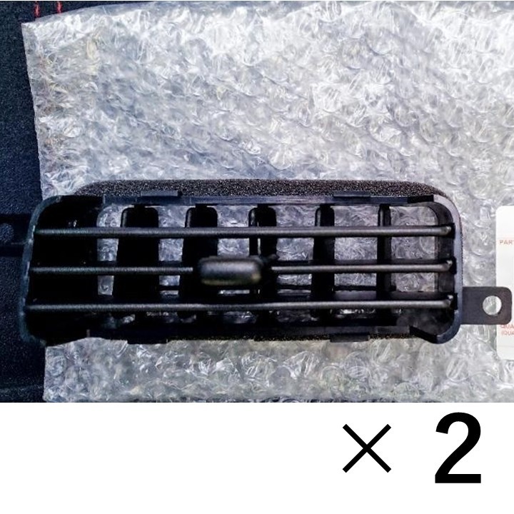 ★未使用 純正 カプチーノ エアコン吹き出し口 センター 左右セット 希少 CUPPUCCINO AC LOUVER CENTER VENT スズキ SUZUKI 純正部品拍卖