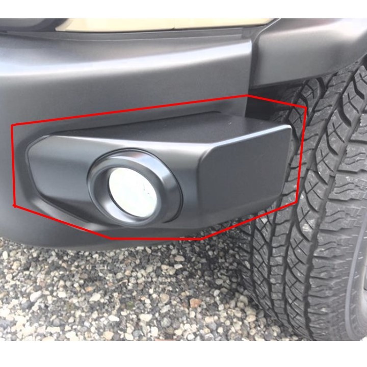 ★未使用 純正 FJクルーザー フロント バンパーガード ホールカバー パッド 左右 4点セット ブラック フォグランプ トヨタ TOYOTA 純正部品拍卖