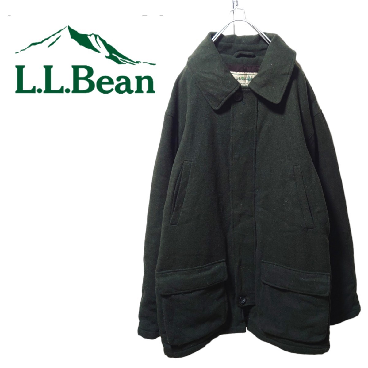 【L.L.Bean】希少 ウール ハンティングジャケット A-1651拍卖