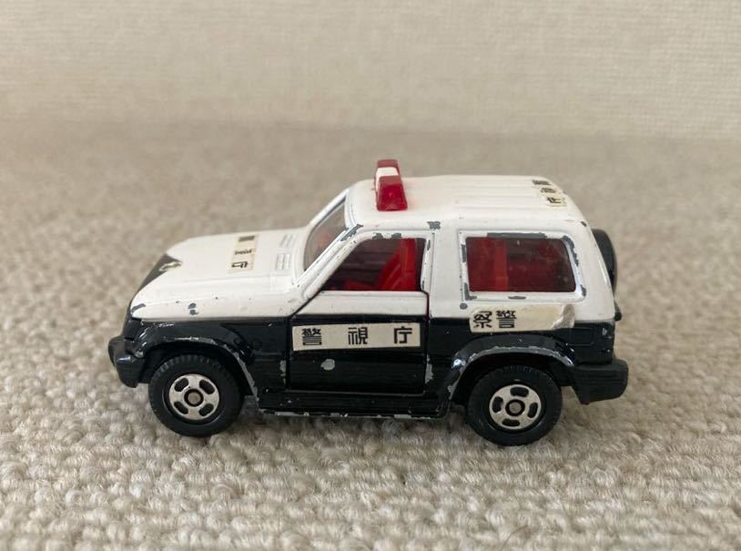 日本製 トミカ 三菱パジェロパトロールカー/警視庁 TOMICA NO.30 1993 TOMY S=1/61MITSUBISHI PAJERO MADE IN JAPAN/ミニカー /箱無し拍卖