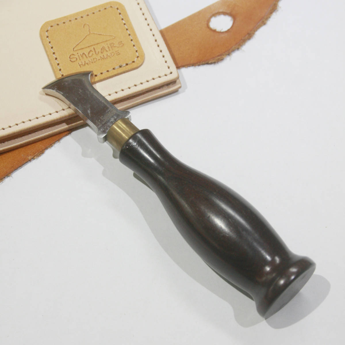 レザークラフト 黒檀 玉捻 フチ捻 2mm拍卖