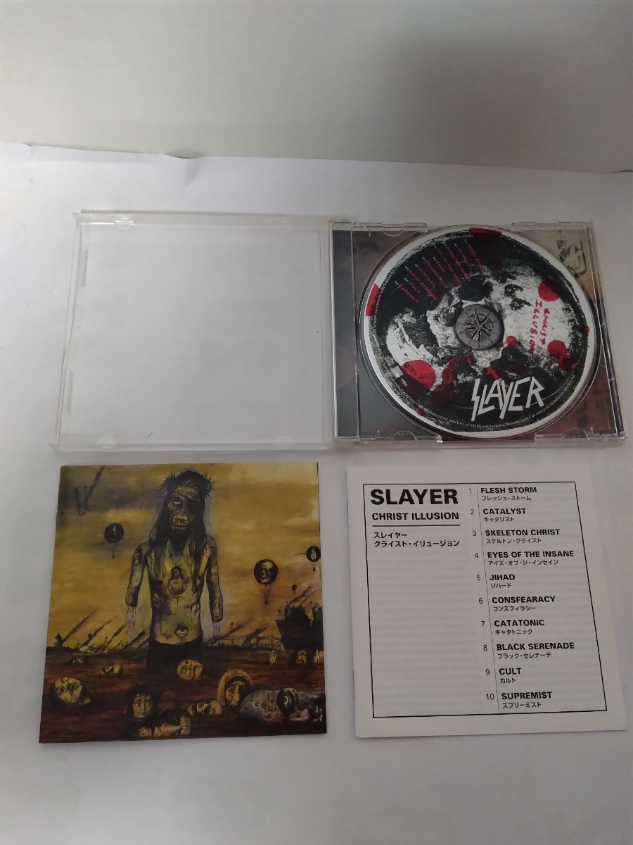 CD スレイヤー クライスト イリュージョン 盤上綺麗です。 日本語解説付き拍卖