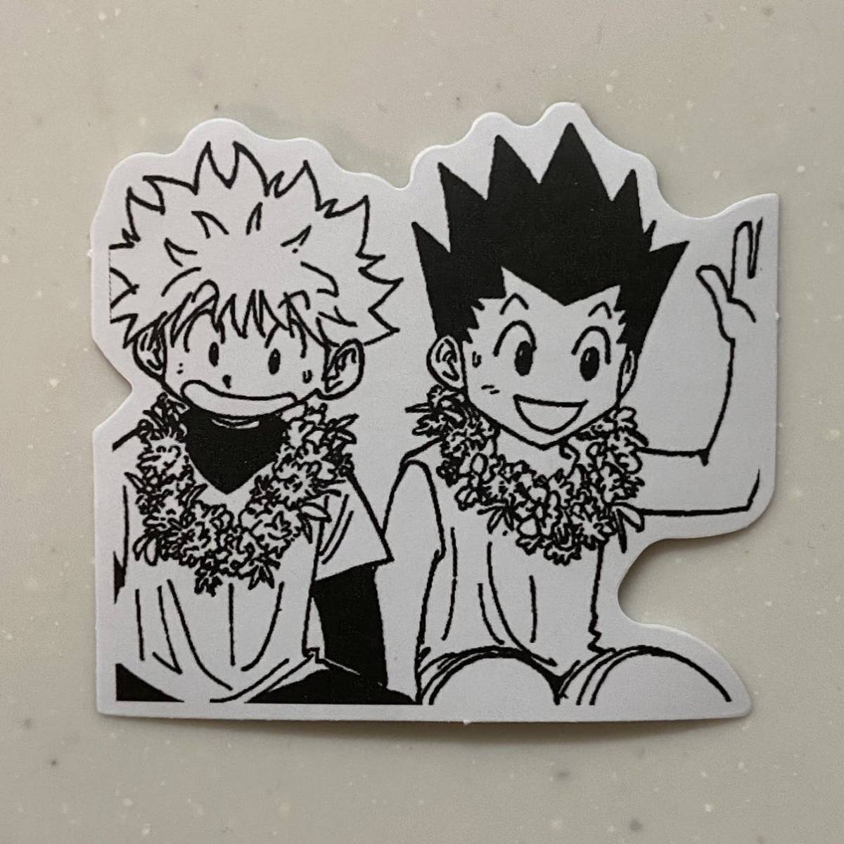 HUNTER × HUNTER ハンターハンター キルア ゴン ステッカー フレークシール クラピカ ヒソカ拍卖