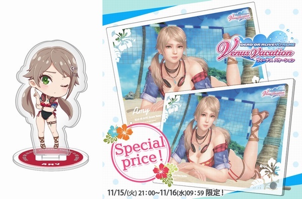 デッドオアアライブ DEAD OR ALIVE Xtreme Venus Vacation ヴィーナス アクリルスタンド アクリルボード エイミー拍卖