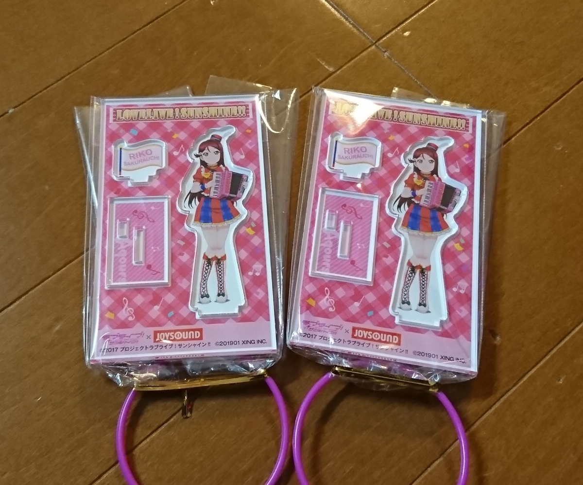 ラブライブ サンシャイン JOYSOUND アクリルスタンドパネル ジョイサウンド 桜内梨子拍卖