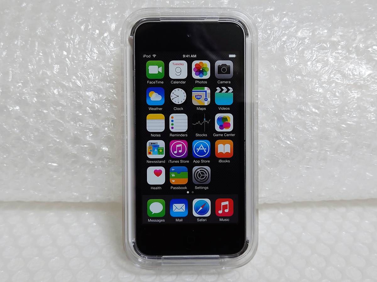 現状品 未開封+廃盤品 Apple iPod touch MGG82J/A A1421 スペースグレイ アップル 第5世代 16GB拍卖