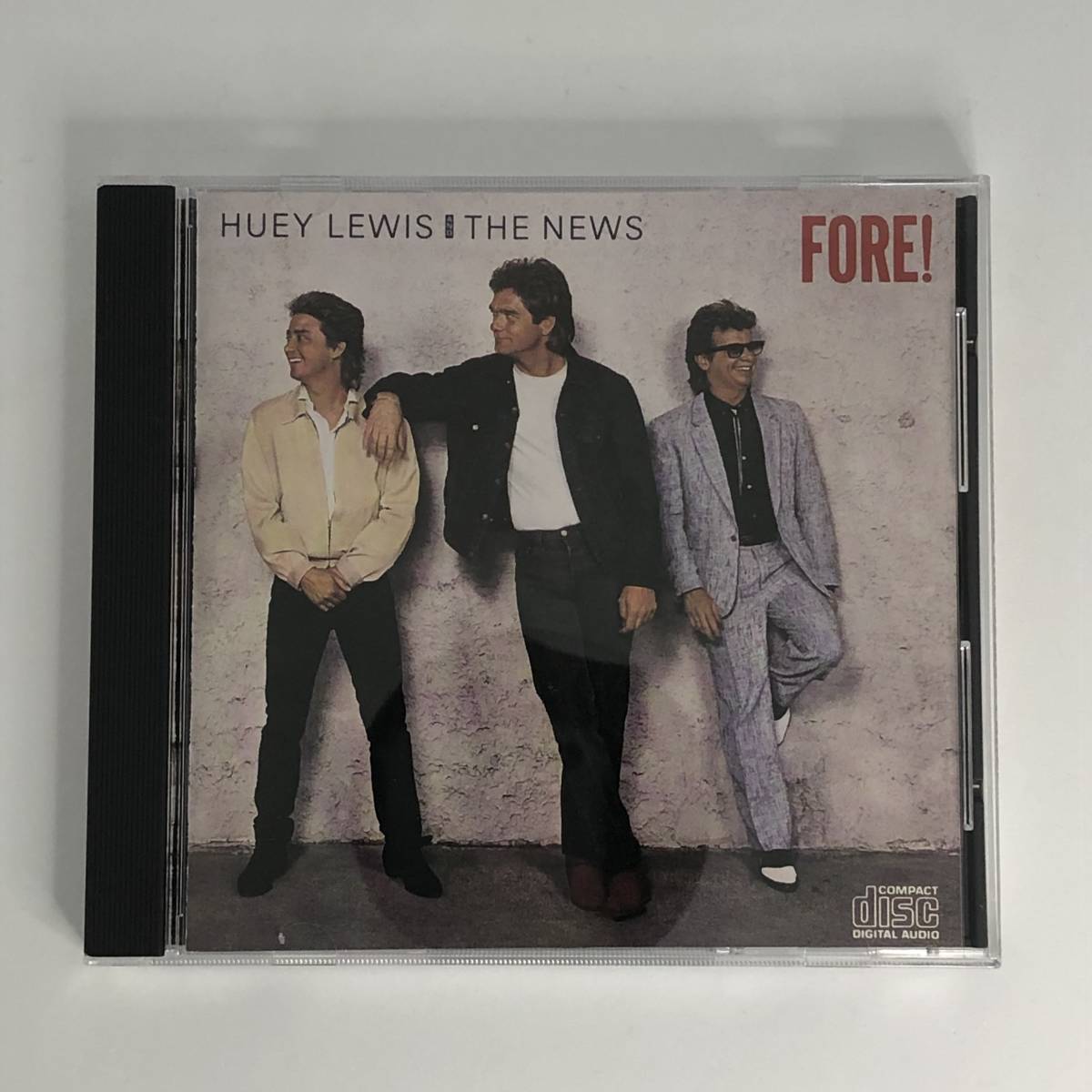 US盤 中古CD Huey Lewis And The News Fore! フォア! ヒューイ・ルイス・アンド・ザ・ニュース Chrysalis VK 41534 個人所有 (e拍卖