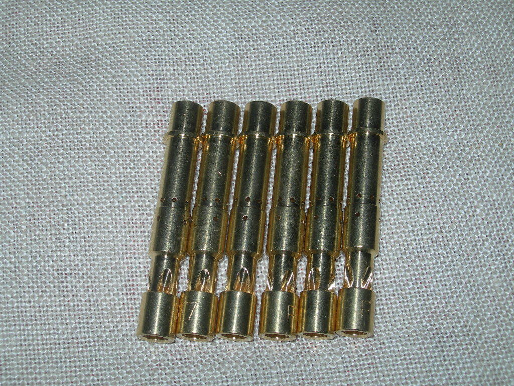 クリックポスト発送 F7 エマルジョン チューブ 新品 6本セット Weber IDF IDA DCOE 等に ウェーバー キャブ拍卖