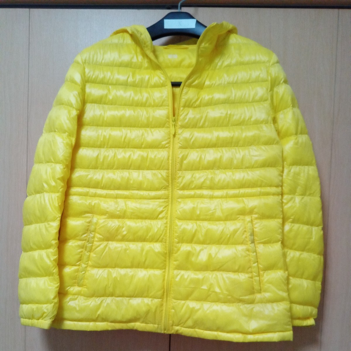 ユニクロ ウルトラライトダウンパーカー レディース M イエロー拍卖