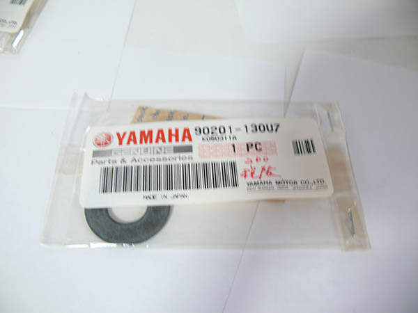 ギア サイドスタンド ワッシャー ヤマハ 純正 90201-130U7拍卖