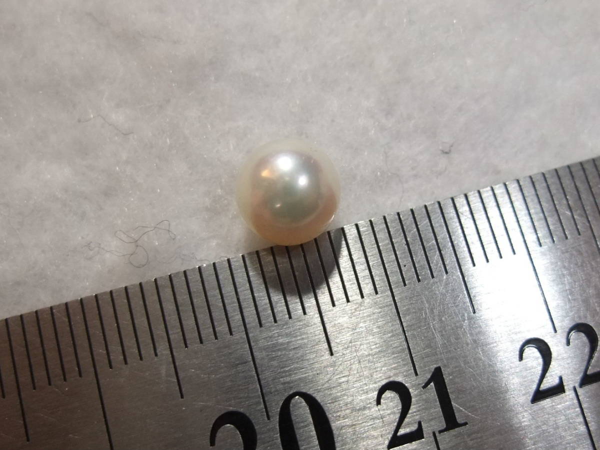 極上テリツヤ綺麗国産アコヤ真珠 pearl 本真珠和珠 9 宝飾品の外し石ルースから極上片穴ルース!初心者にもおすすめ☆ 124-18拍卖